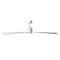 Wac Clean Indoor and Outdoor 3-Blade Smart Ceiling Fan 54in Matte White with Remote Control, 3 Blades F-003 - alternate 3